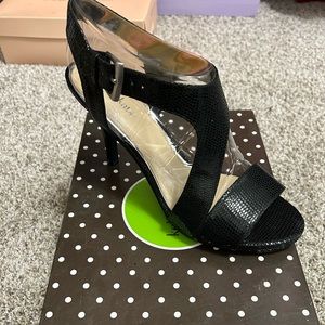 Kelly & Katie Strappy Black Heels